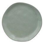 SECRET DE GOURMET Lot de 6 Assiettes à Dessert  Noe  20cm Vert Olive