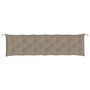 Voir la diapositive 5 : VIDAXL Coussins de banc jardin lot de 2 taupe 200x50x7 cm tissu Oxford