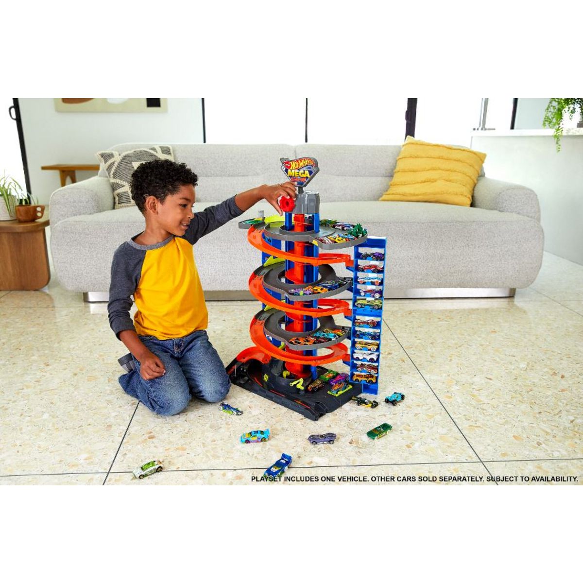 HOT WHEELS Hot Wheels City 50 méga Garage