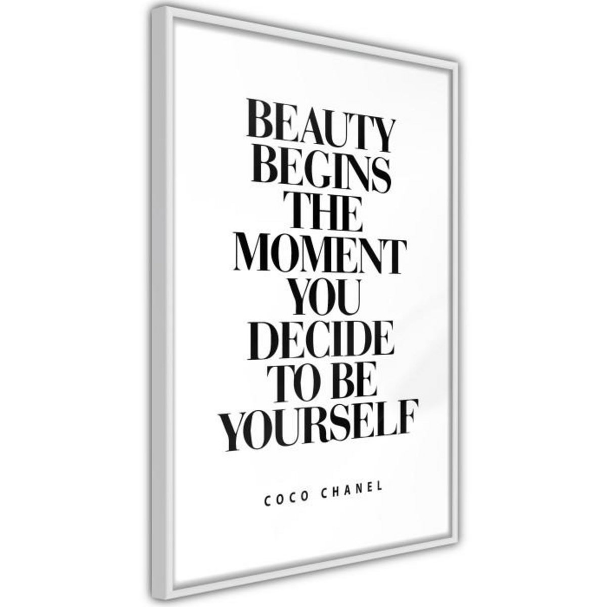 Paris Prix Affiche Murale Encadrée  Beginning of the Beauty