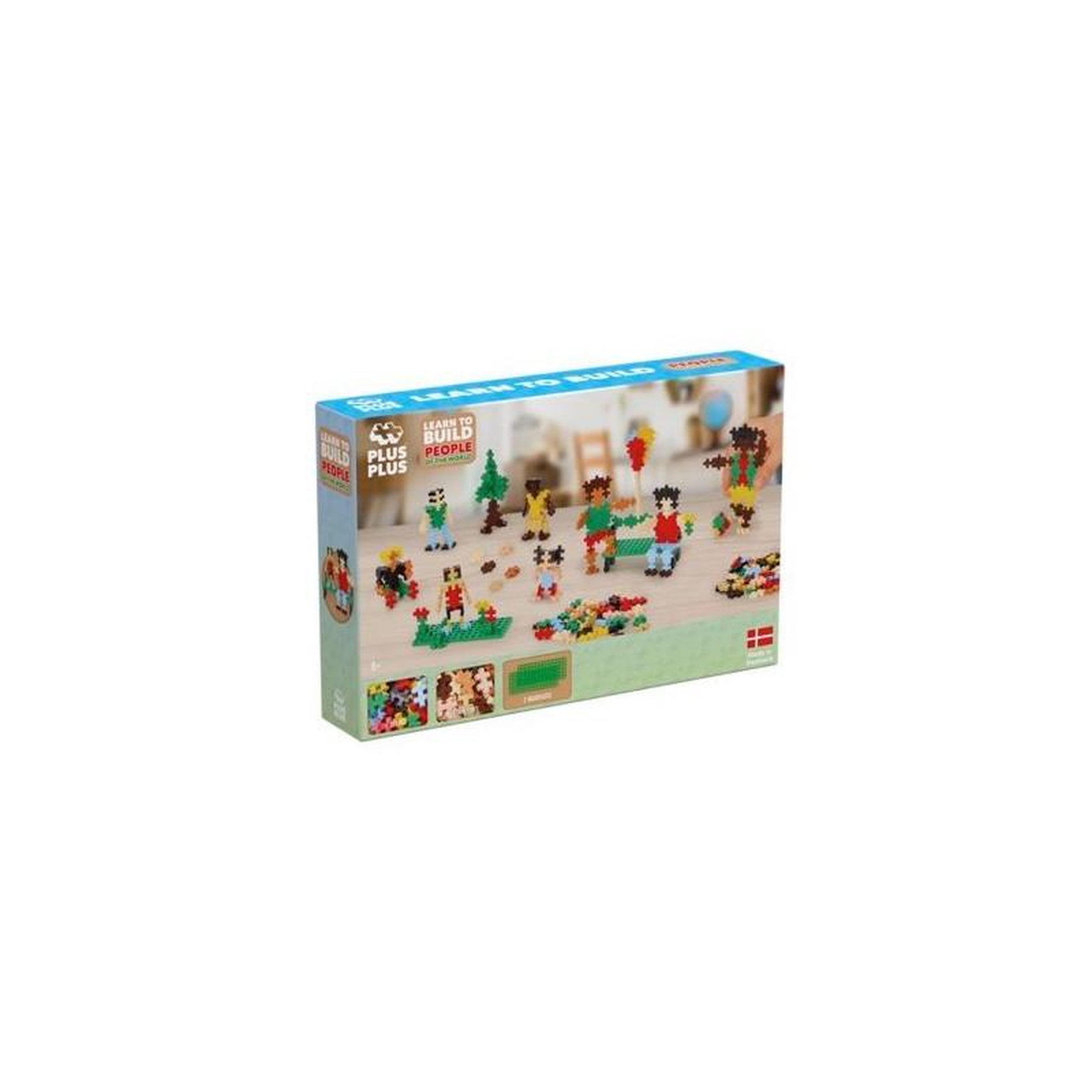 PlusPlus Kit découverte Plus Plus Habitants du monde 275 pièces