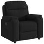 Voir la diapositive 2 : VIDAXL Fauteuil inclinable Noir Tissu