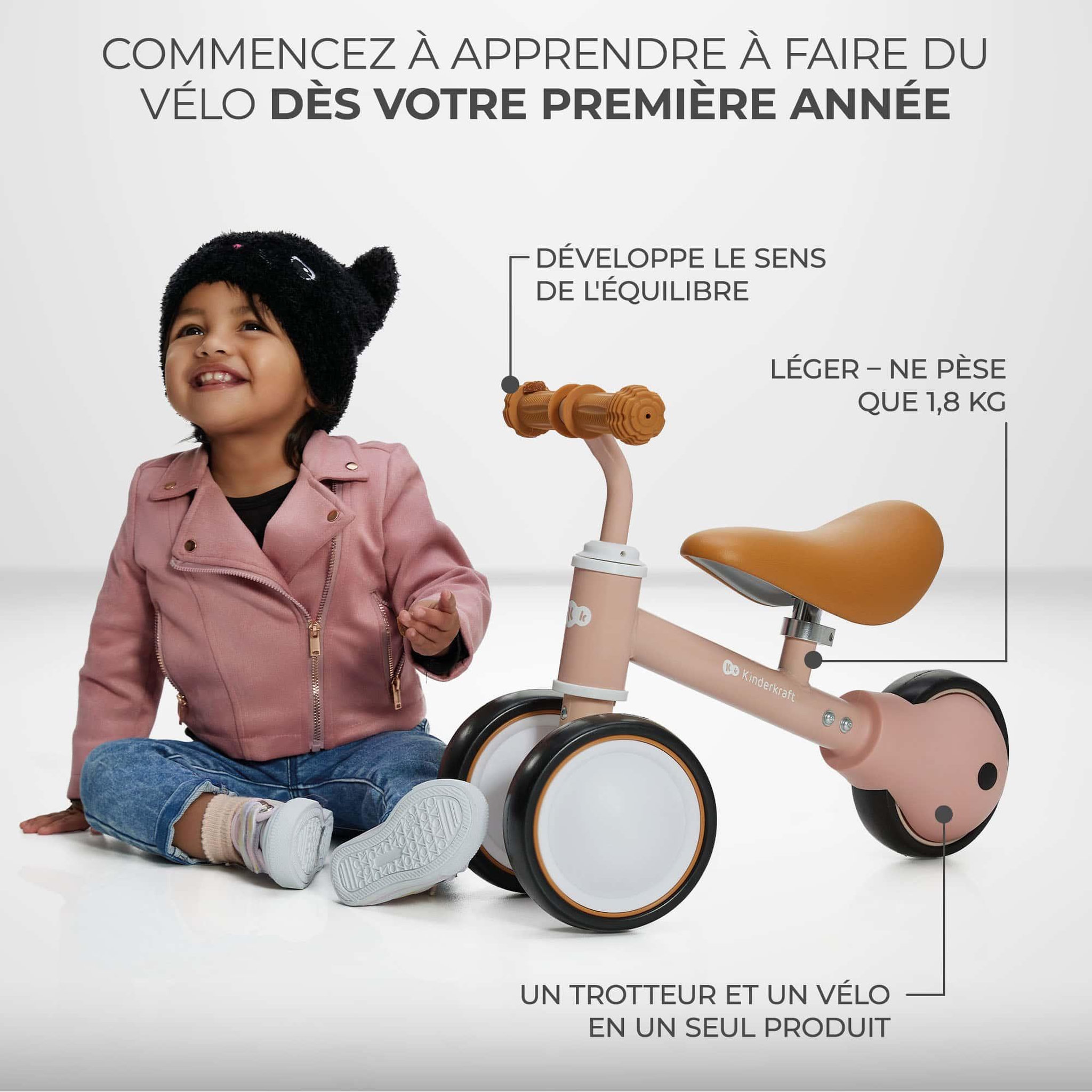 Voir la diapositive 2 : KINDERKRAFT Draisienne pour enfants - vélo d'équilibre 18 mois à 3 ansDraisienne pour enfants - vélo d'équilibre 18 mois à 3 ans
