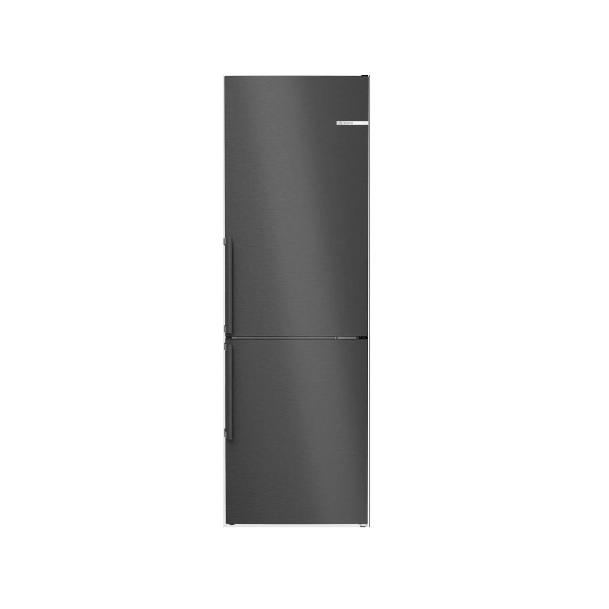 BOSCH Réfigérateur combiné 55cm 260l no frost acier brossé noir - KGN36VXCT