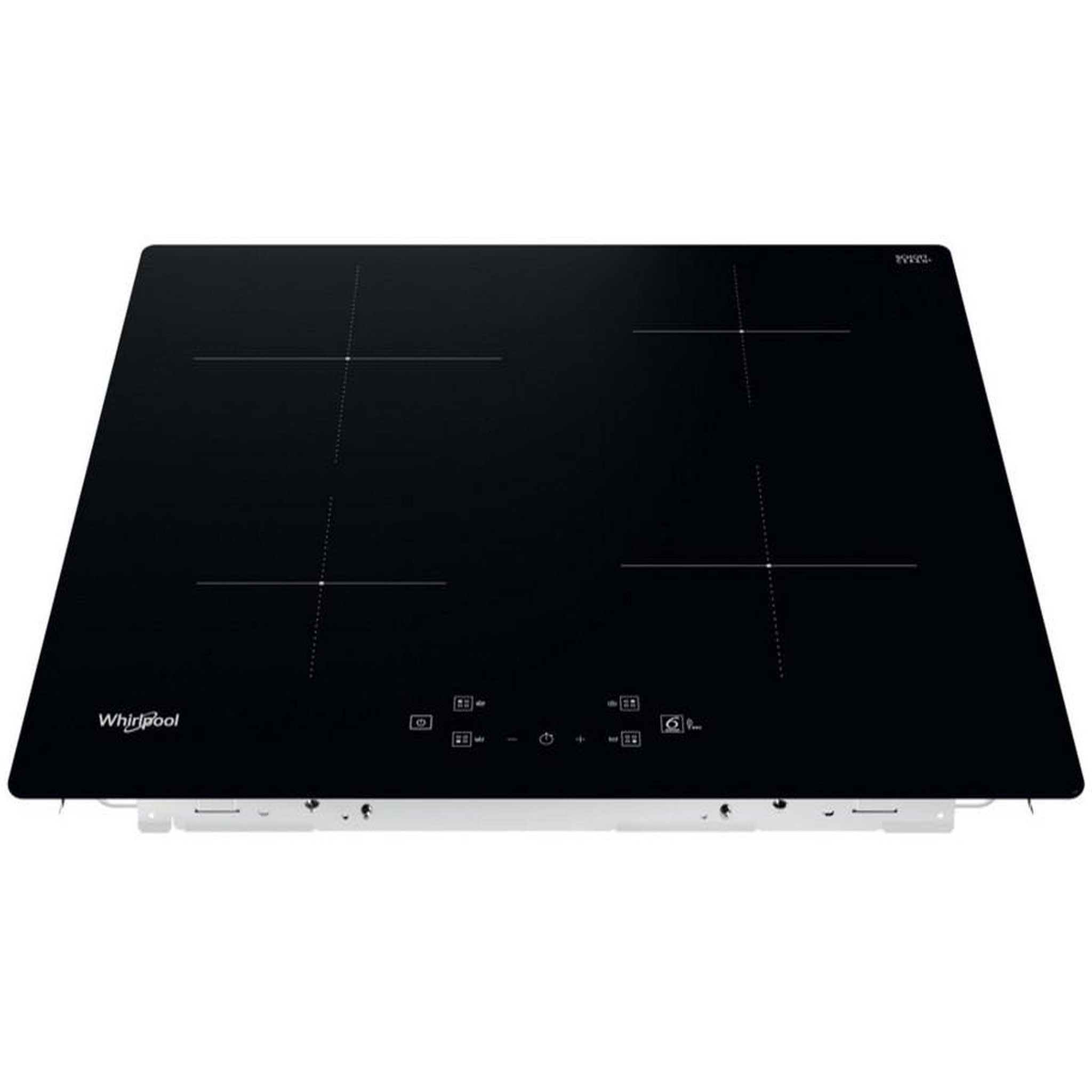 Voir la diapositive 2 : Whirlpool Table de cuisson induction 60cm 4 feux 7200w noir - WSQ2160NE