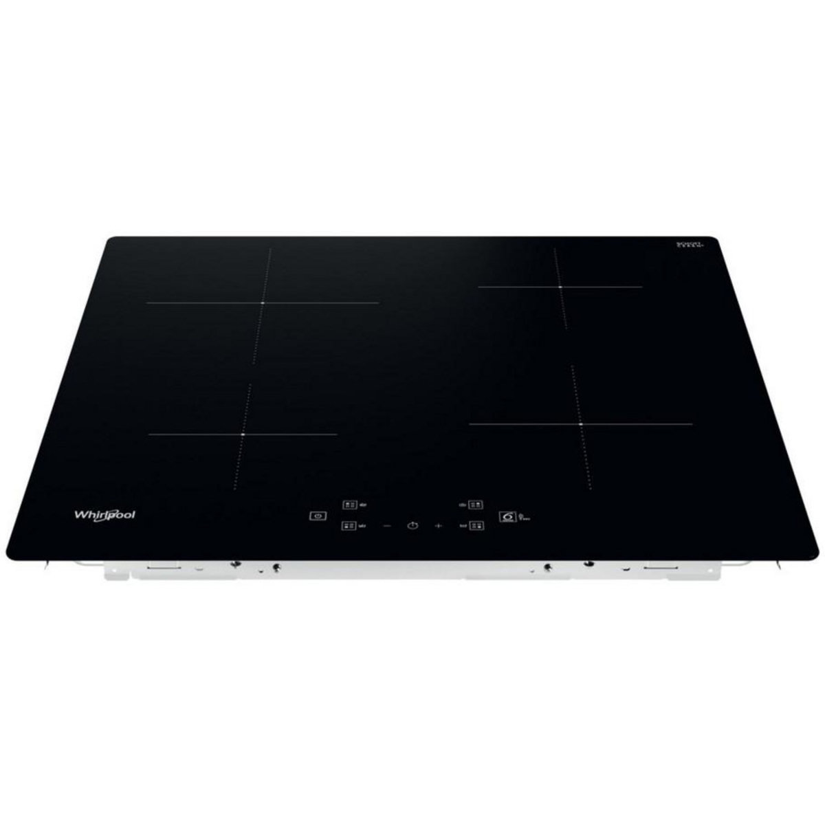 Whirlpool Table de cuisson induction 60cm 4 feux 7200w noir - wsq2160ne