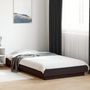 Voir la diapositive 1 : VIDAXL Cadre de lit sans matelas noir 90x200 cm