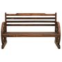 Voir la diapositive 2 : VIDAXL Banc de jardin 112 cm bois de sapin massif