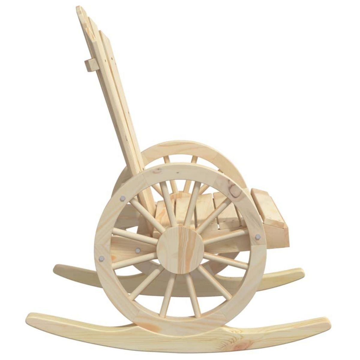 VIDAXL Chaise a bascule Adirondack bois de sapin massif