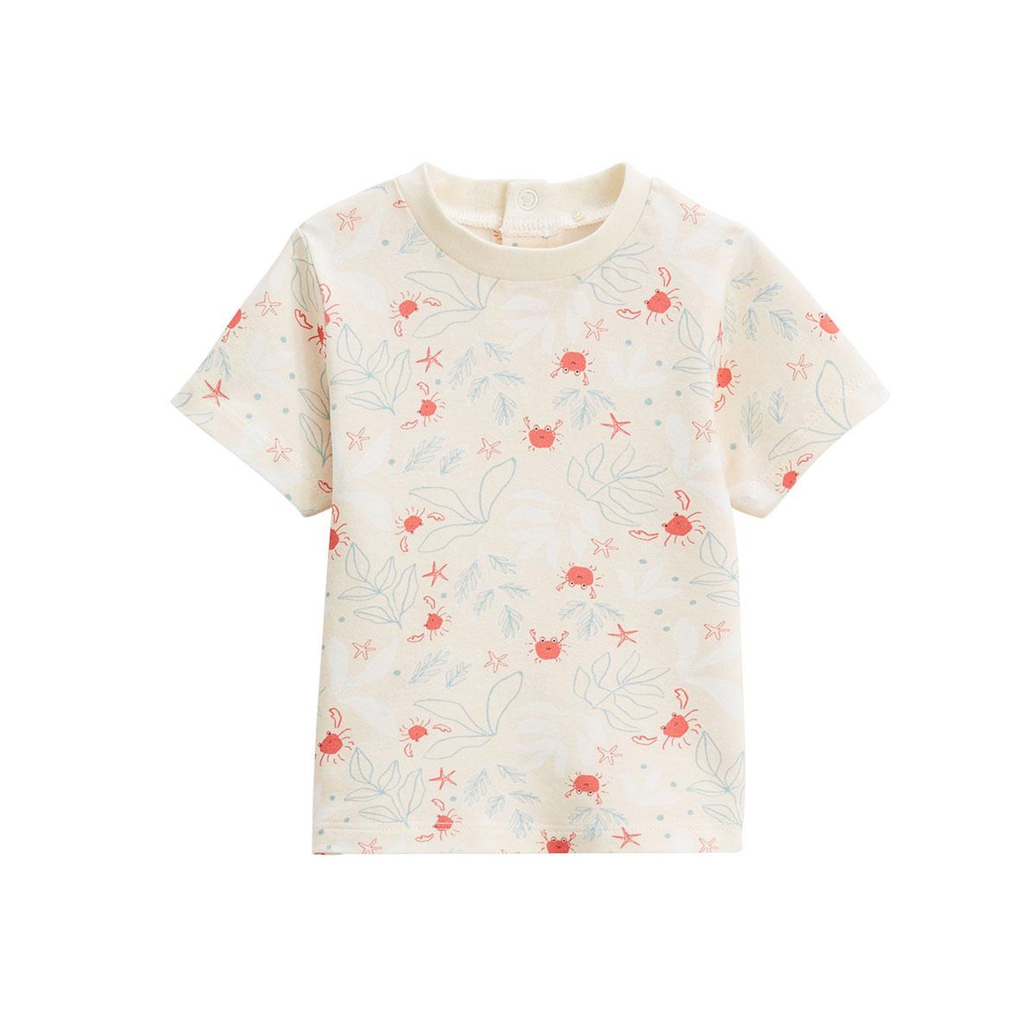 Voir la diapositive 5 : Petit Béguin Ensemble salopette bébé en éponge et t-shirt cayo coco