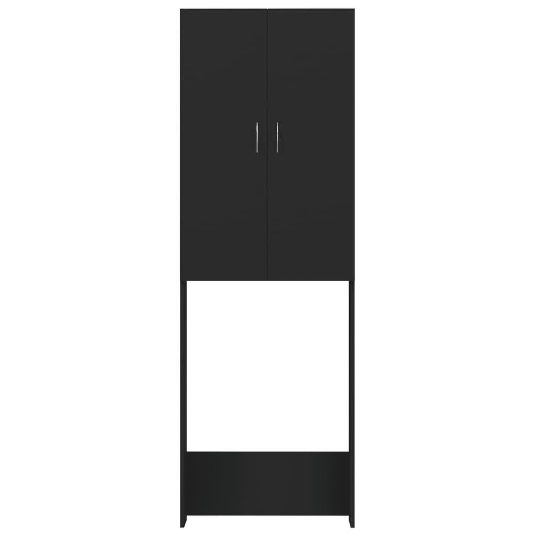 Voir la diapositive 3 : VIDAXL Meuble pour machine a laver Noir 64x25,5x190 cm