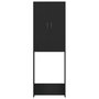 Voir la diapositive 3 : VIDAXL Meuble pour machine a laver Noir 64x25,5x190 cm