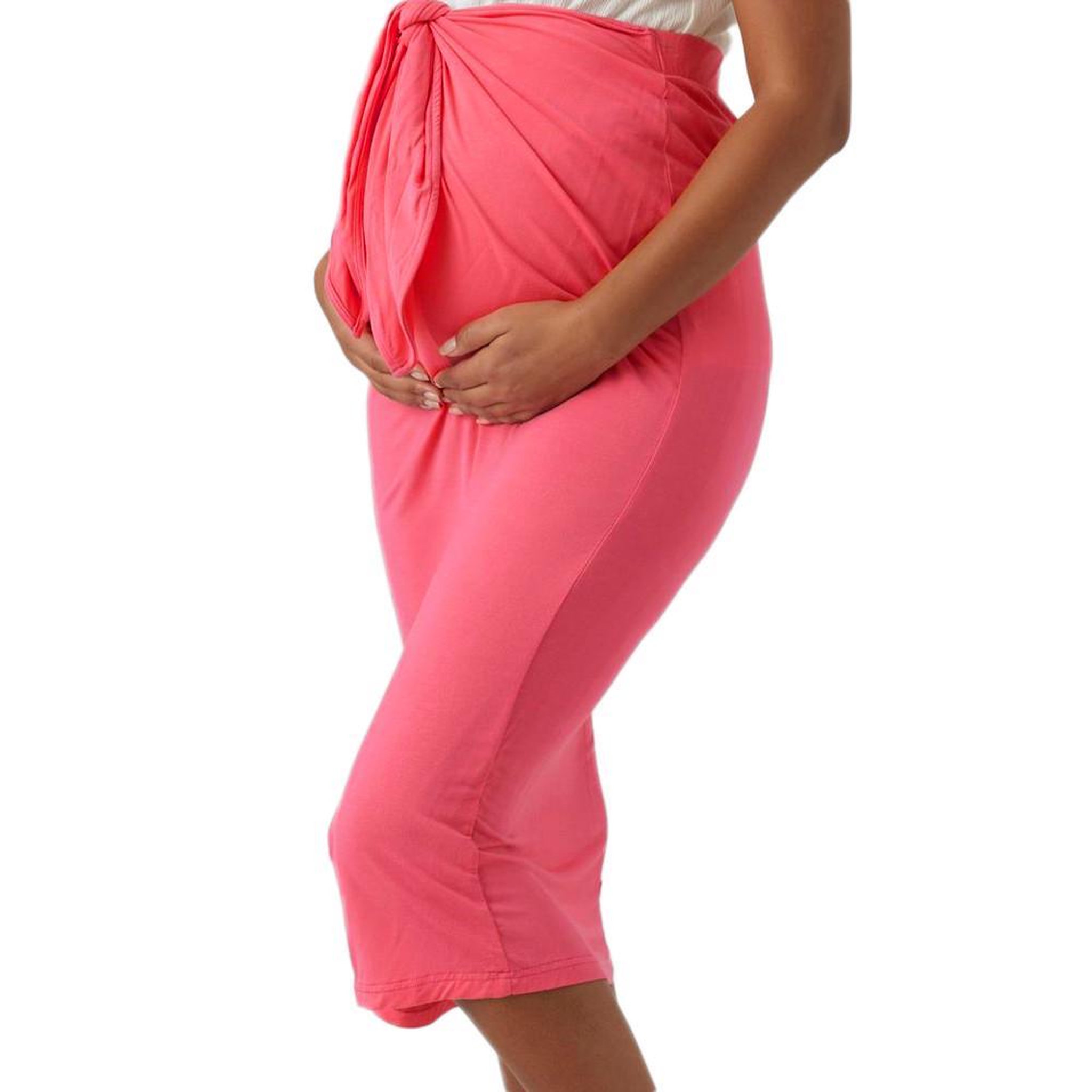 MAMALICIOUS Jupe de Grossesse Rose Femme Mamalicious Neptunia. Coloris disponibles : Rose