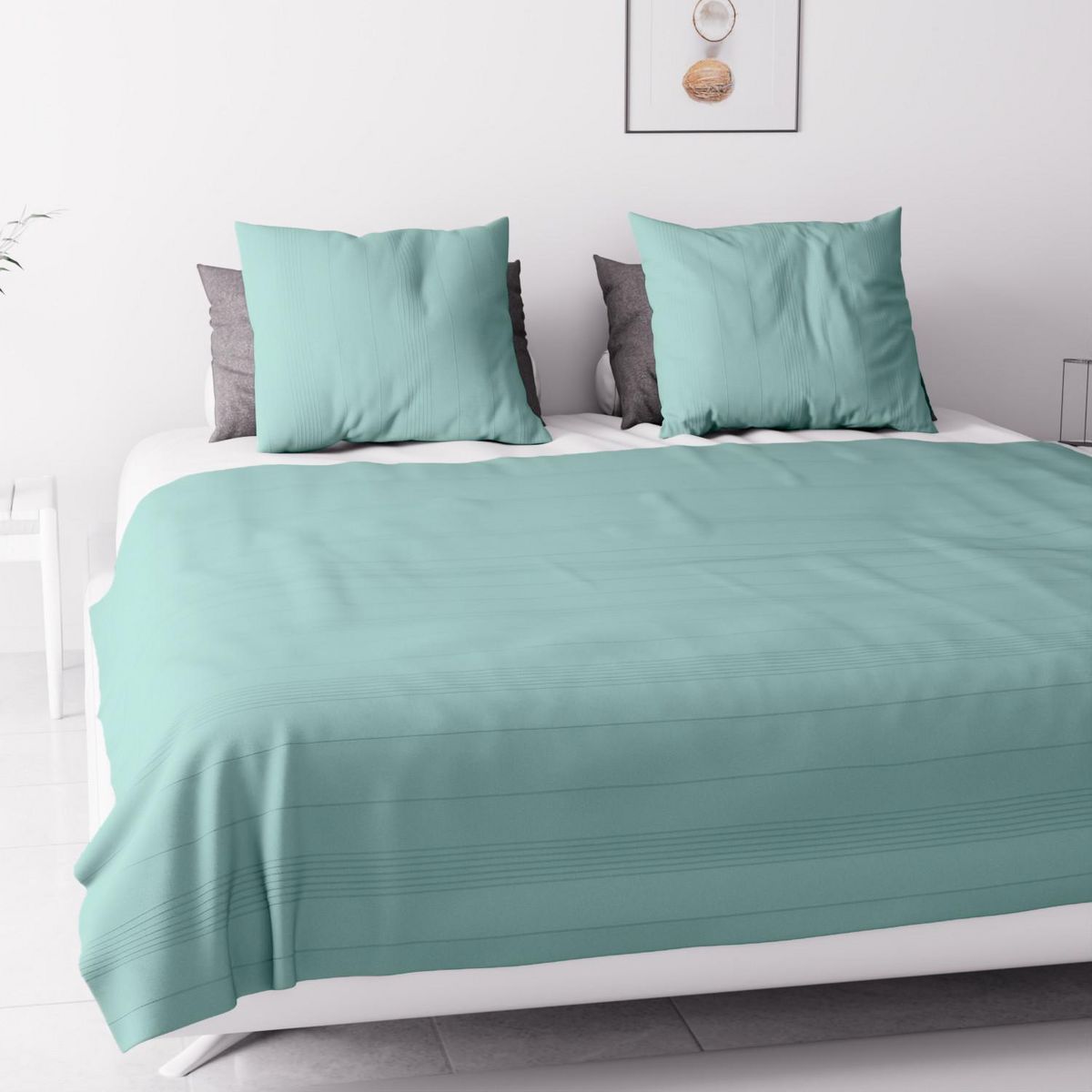 SOLEIL D'OCRE Jeté de lit, canapé, plaid ADELE par Soleil d'ocre