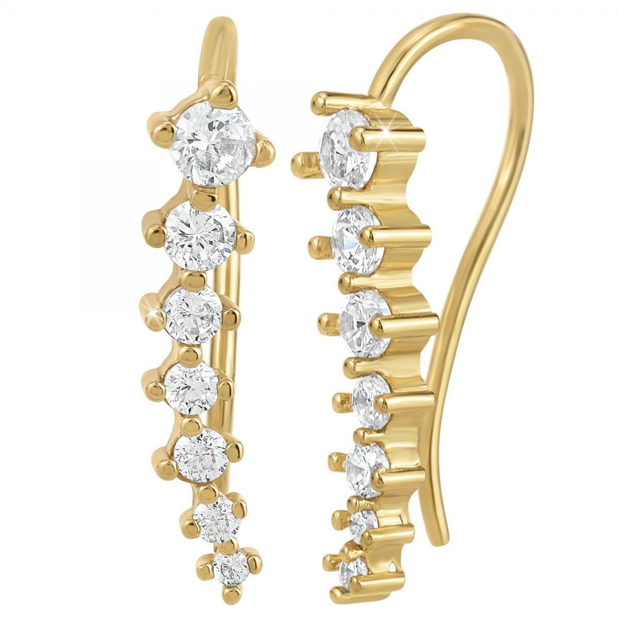 SC BOHEME Boucles d'oreilles par SC Bohème ornées de Zirconium