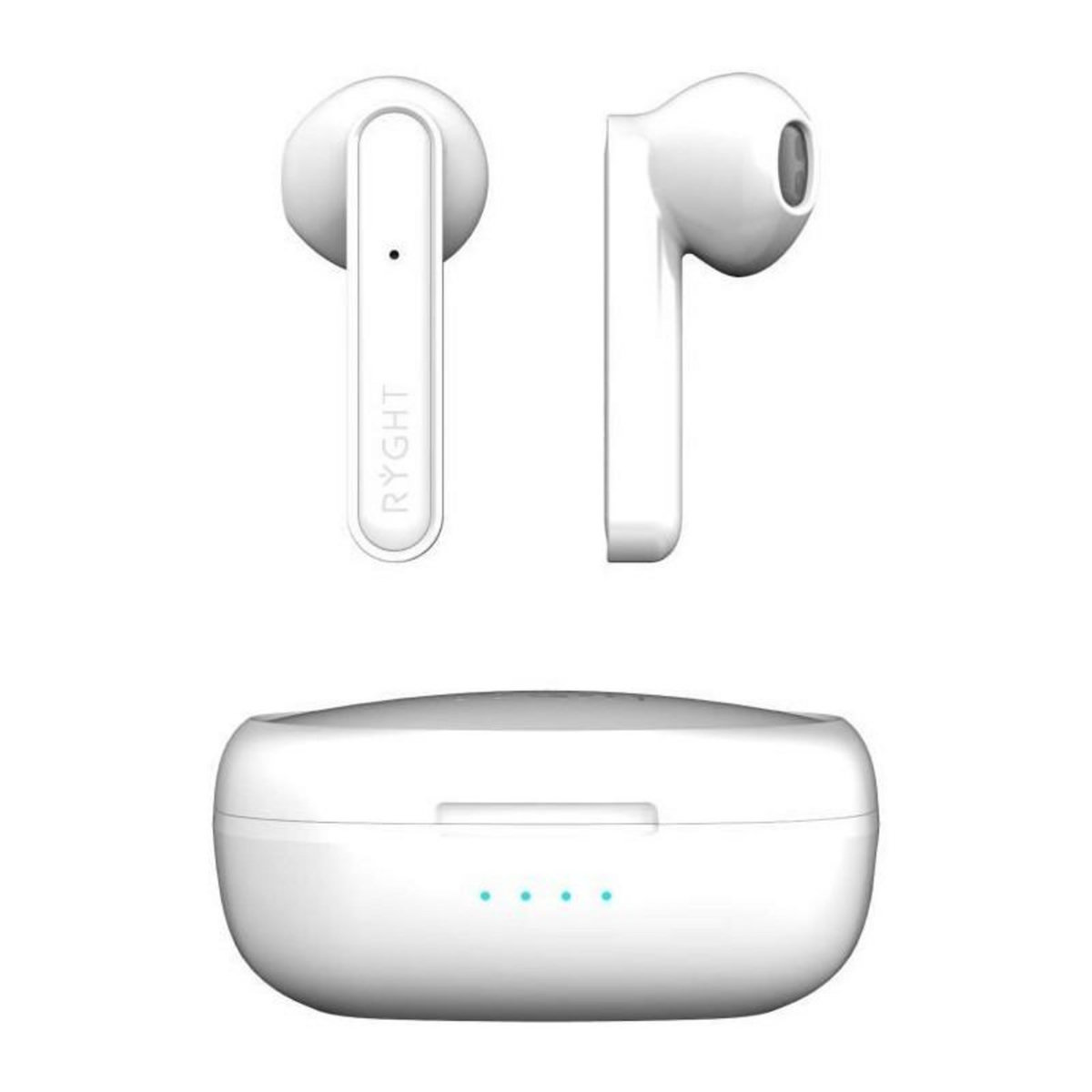 RYGHT Ecouteurs sans fil Bluetooth - RYGHT - ALFA - Blanc