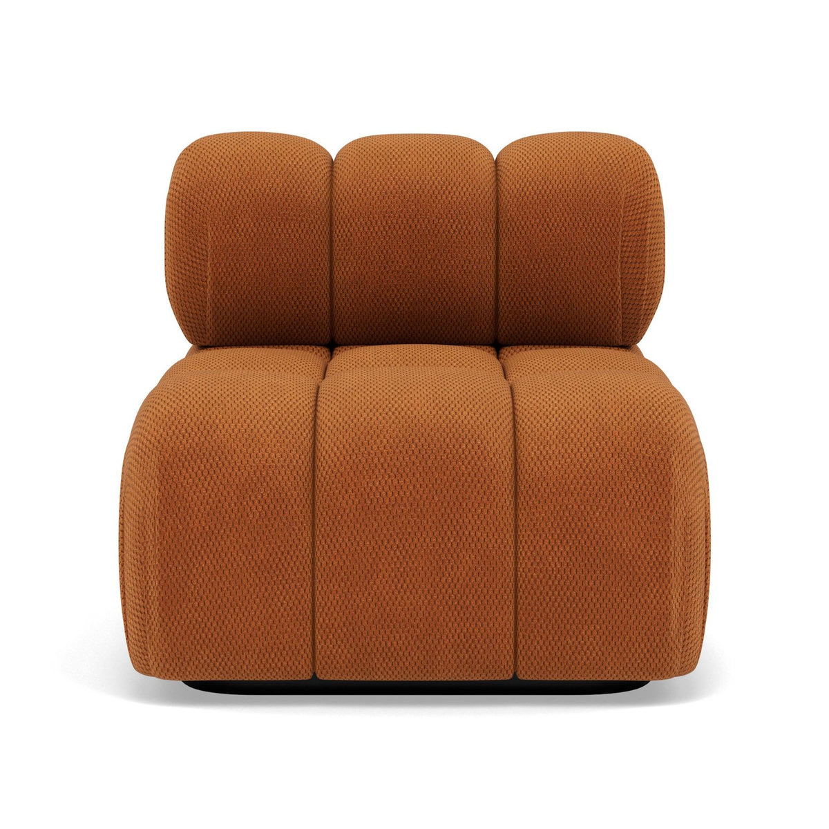 LISA DESIGN Ruby - module d'assise en velours texturé