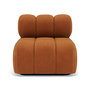 Voir la diapositive 1 : LISA DESIGN Ruby - module d'assise en velours texturé