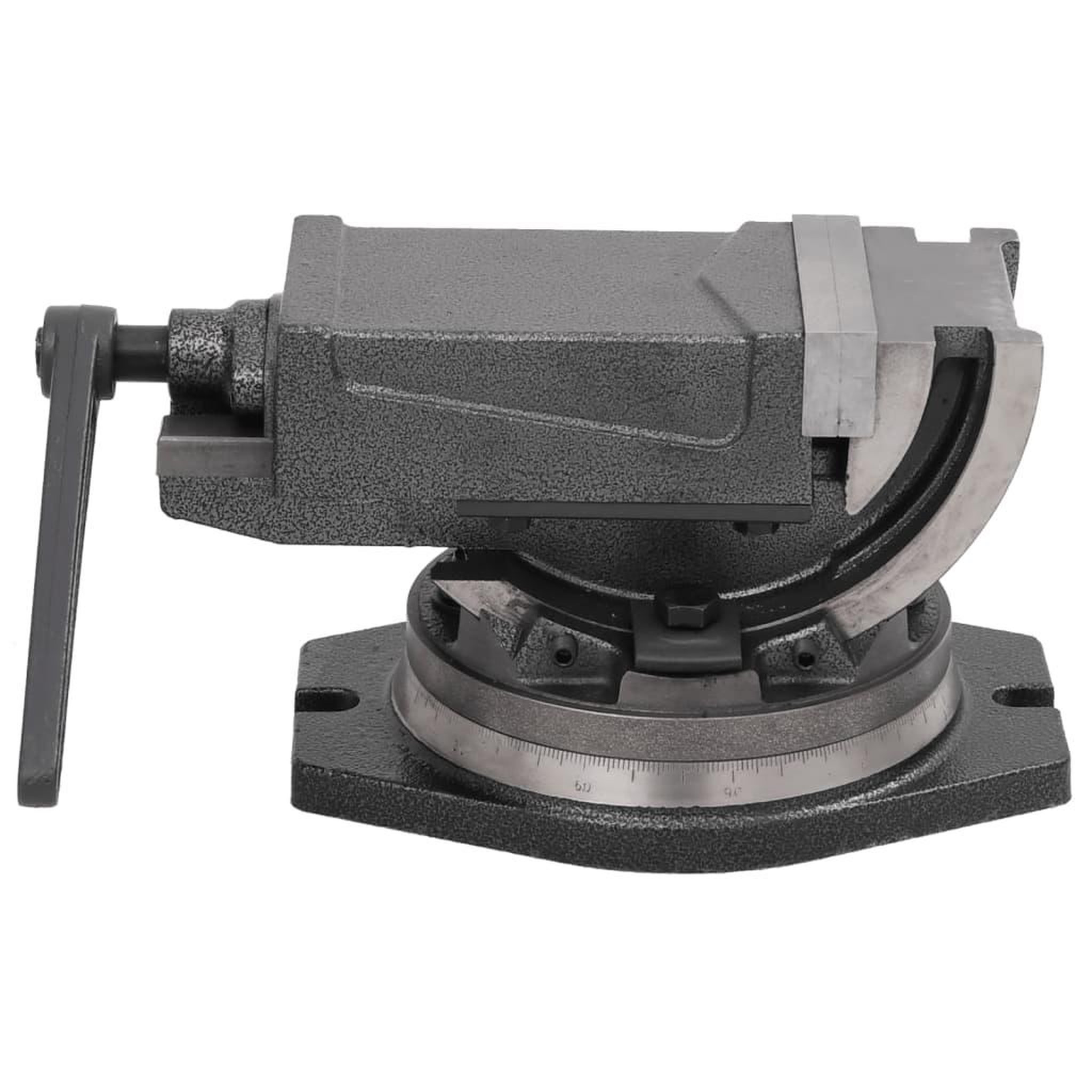 Voir la diapositive 2 : VIDAXL Etau inclinable a 2 axes 100 mm
