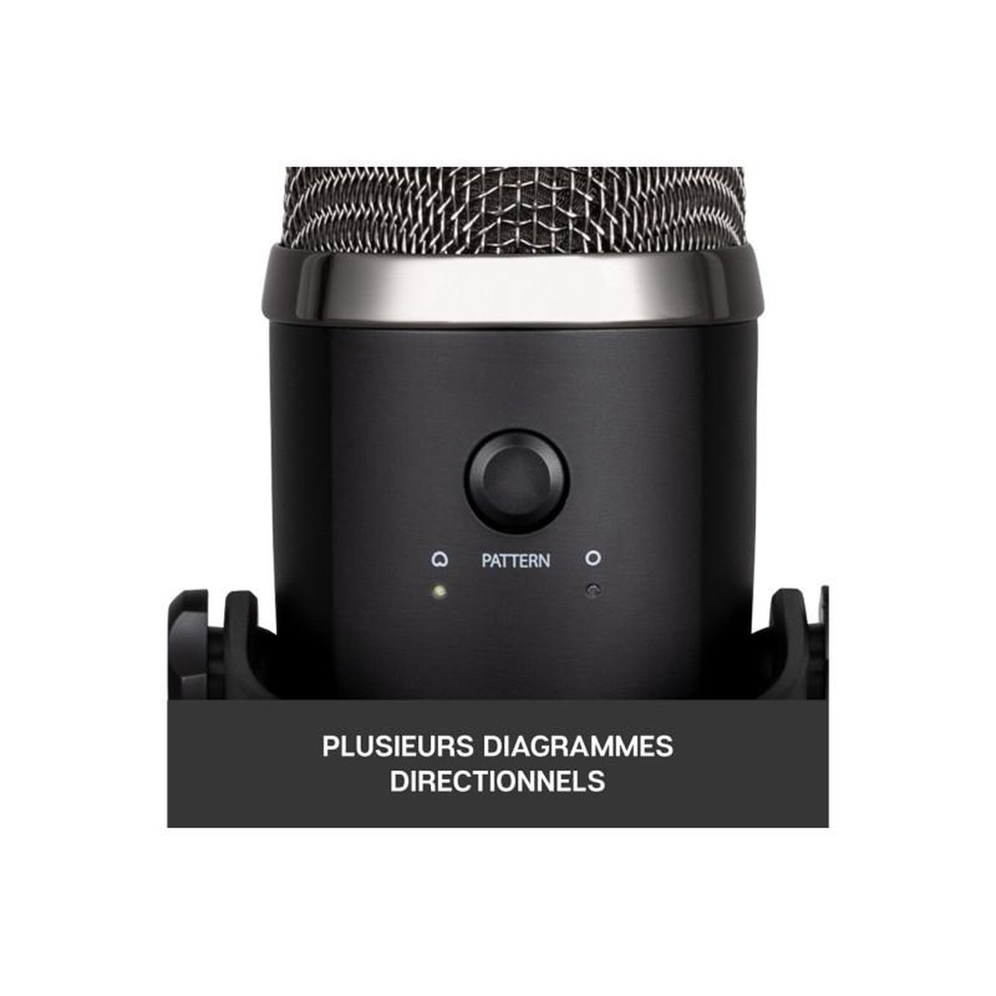 Voir la diapositive 3 : Blue Microphones Microphone Blue Microphones Yeti Nano Black