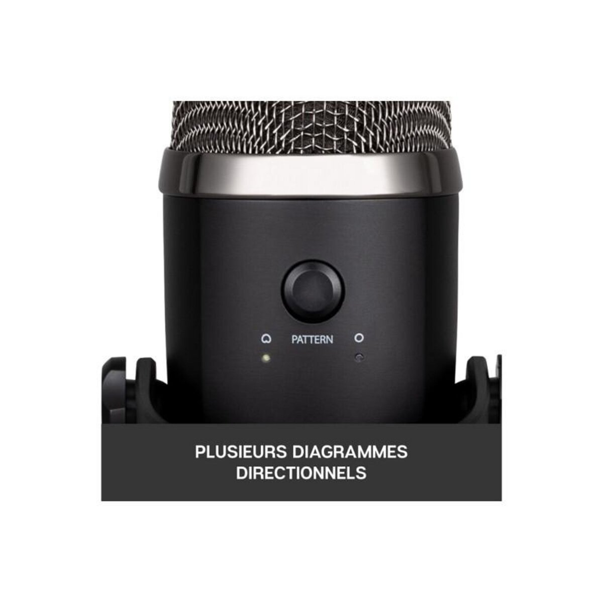 Blue Microphones Microphone Blue Microphones Yeti Nano Black