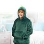 Voir la diapositive 3 : Paris Prix Plaid Sweat Enfant  Dinosaure  6-9ans Vert