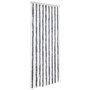 Voir la diapositive 2 : VIDAXL Moustiquaire Gris et blanc 56 x 185 cm Chenille
