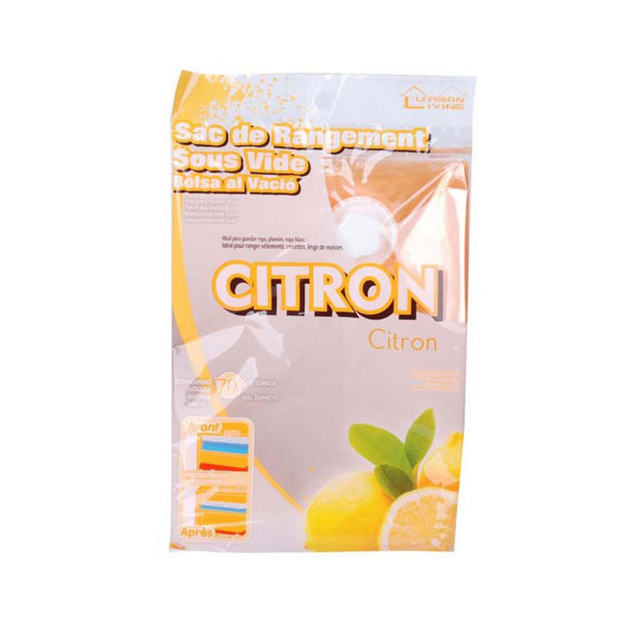 DIVERS Sac de compression - 60 x 50 cm - Senteur pomme