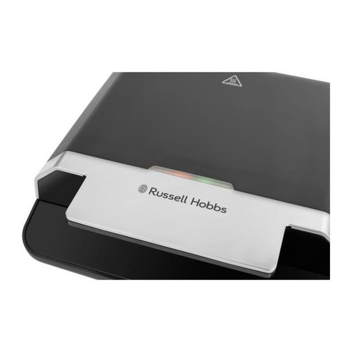 Russell Hobbs Croque-monsieur - RUSSELL HOBBS - 26800-56 - 750 W - Chauffage rapide : 108 s - Anti-adhésif - Noir / Acier