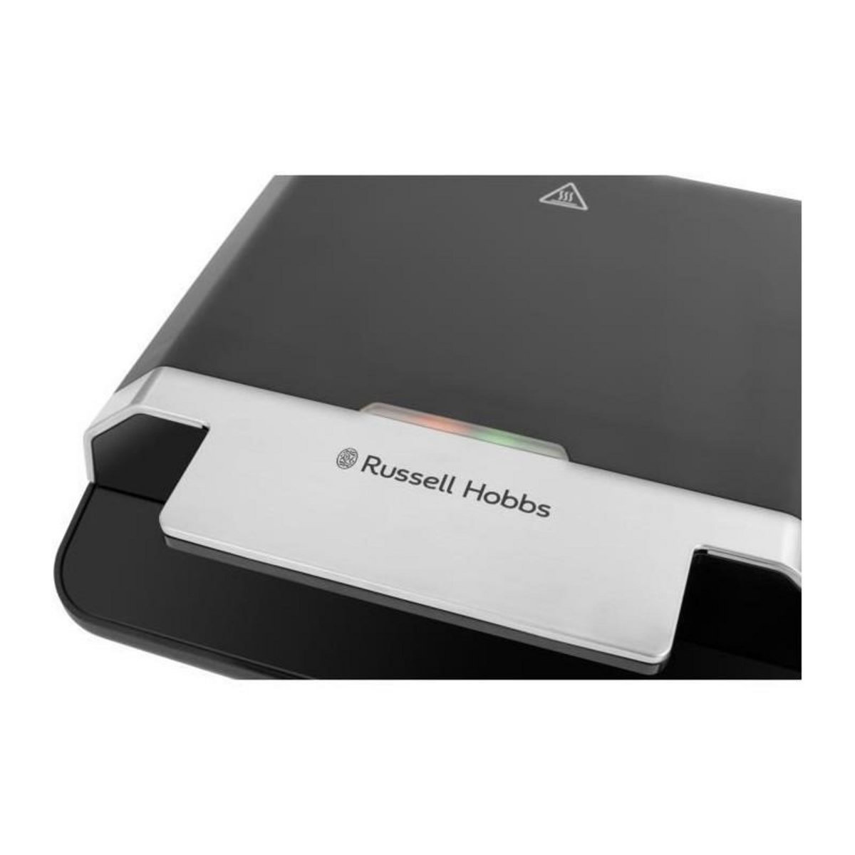 Russell Hobbs Croque-monsieur - RUSSELL HOBBS - 26800-56 - 750 W - Chauffage rapide : 108 s - Anti-adhésif - Noir / Acier