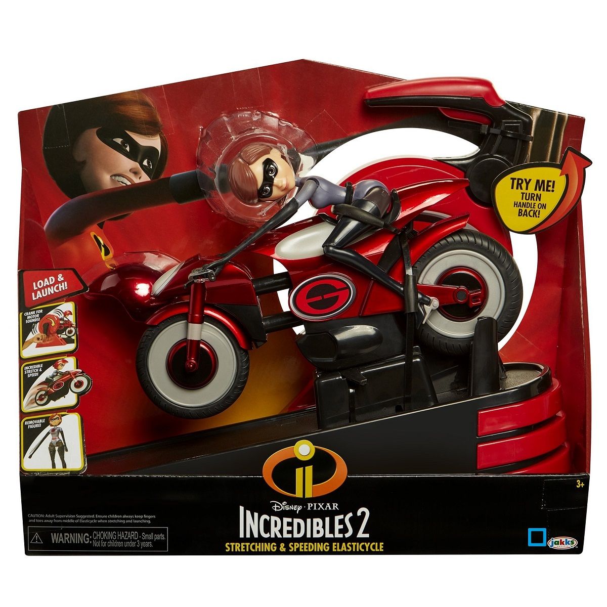 JAKKS PACIFIC Elastigirl et sa moto Indestructible 2 