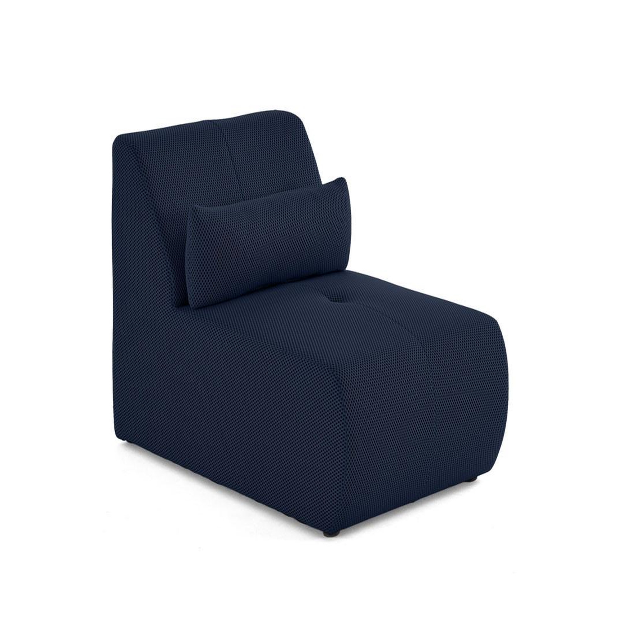 Voir la diapositive 2 : LISA DESIGN Onyx - fauteuil sans accoudoirs - en tissu mailles 3d