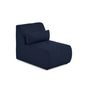 Voir la diapositive 2 : LISA DESIGN Onyx - fauteuil sans accoudoirs - en tissu mailles 3d