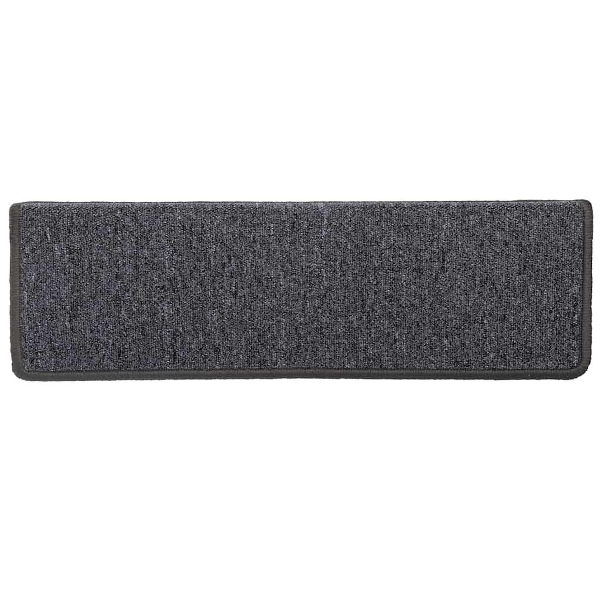 Voir la diapositive 4 : VIDAXL Tapis d'escalier 30 pcs 65x21x4 cm gris et noir