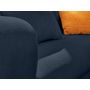 Voir la diapositive 4 : LISA DESIGN Albane - canapé d'angle droit - 4 places - convertible avec coffre - en velours côtelé