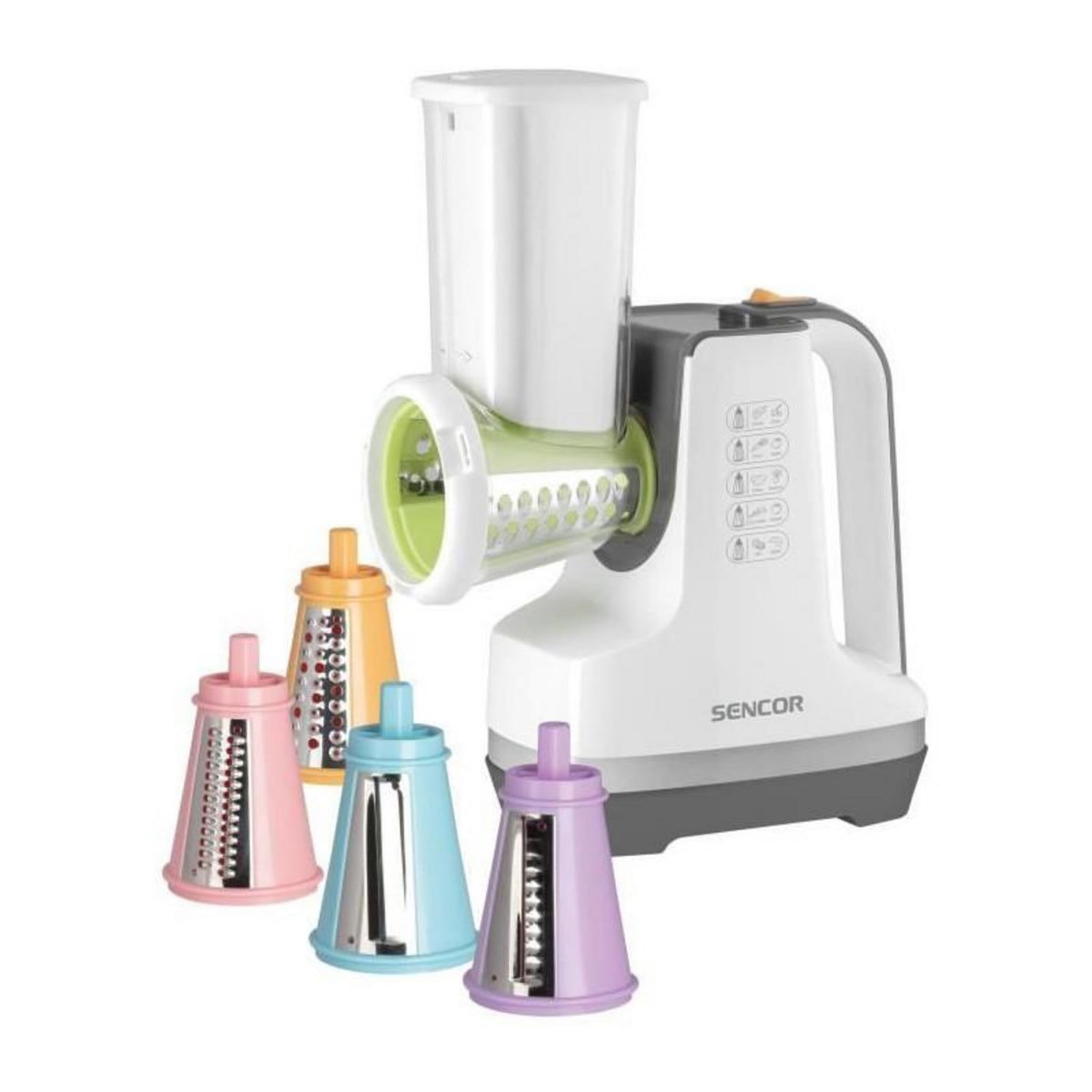 SENCO Trancheuse et râpe - SENCOR - SSG 4500WH - 150 W - Blanc