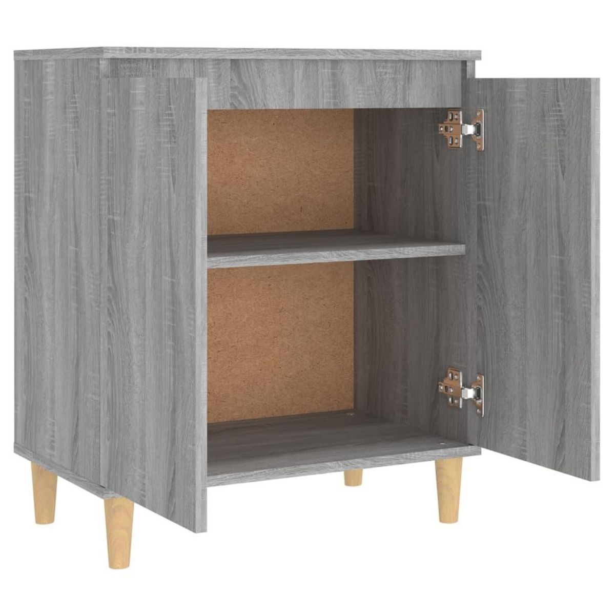 VIDAXL Buffet Sonoma gris 60x35x70 cm Bois d'ingenierie