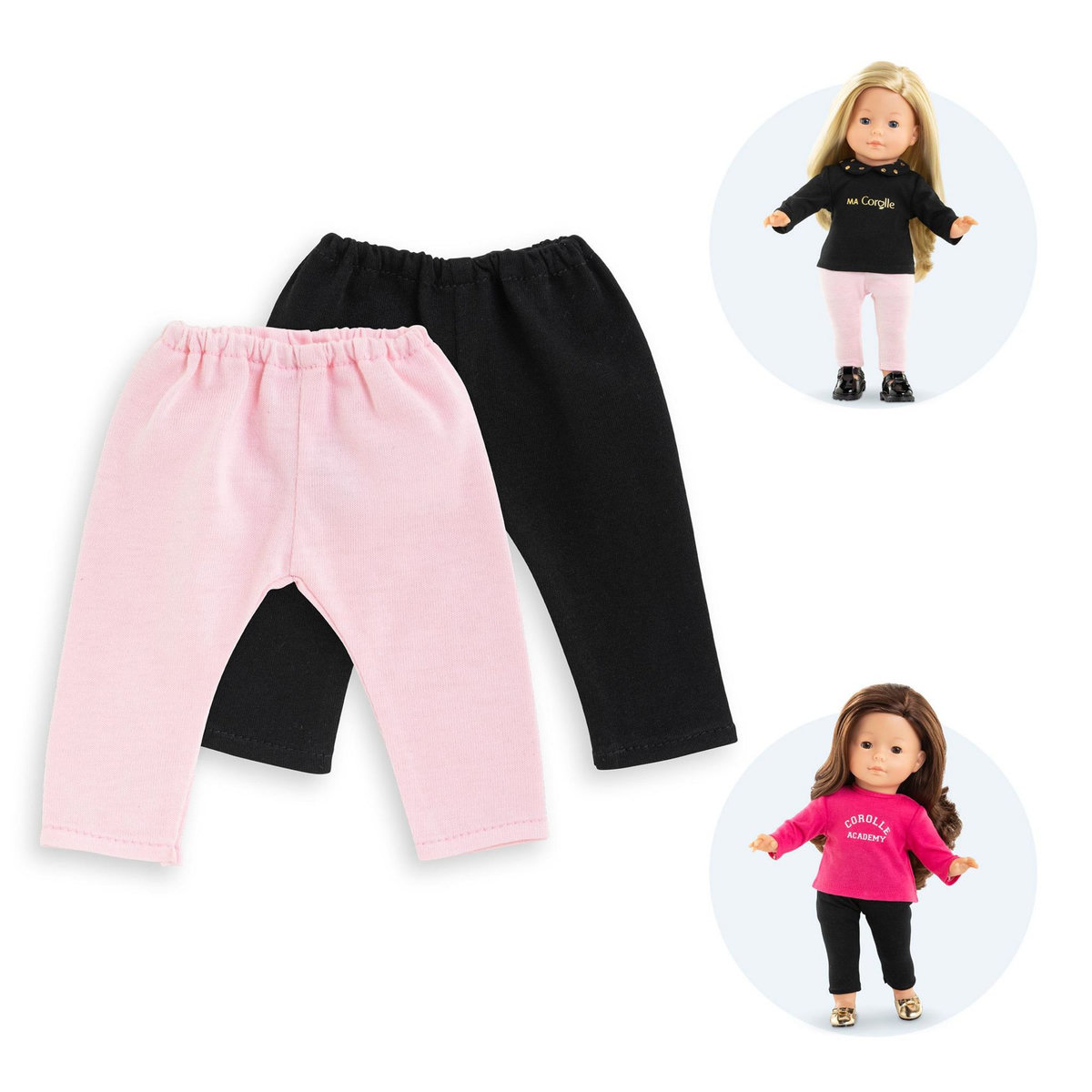 Corolle Set de 2 Leggings pour poupée ma Corolle