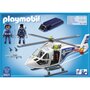 PLAYMOBIL 6921 - City Action - Hélicoptère de police avec projecteur