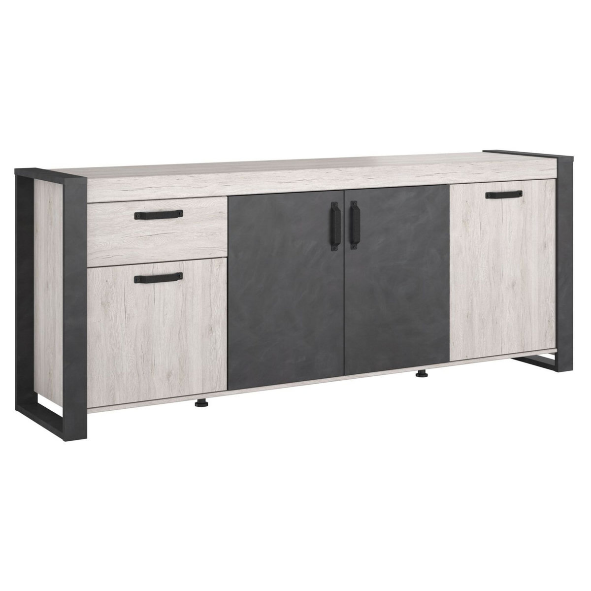 Buffet 4 portes L218 cm ELLA