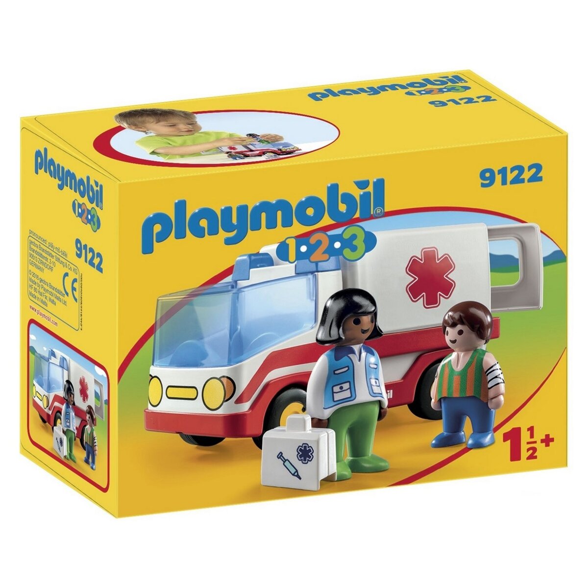 PLAYMOBIL 71202 Ambulance avec effets lumineux sonores pas cher