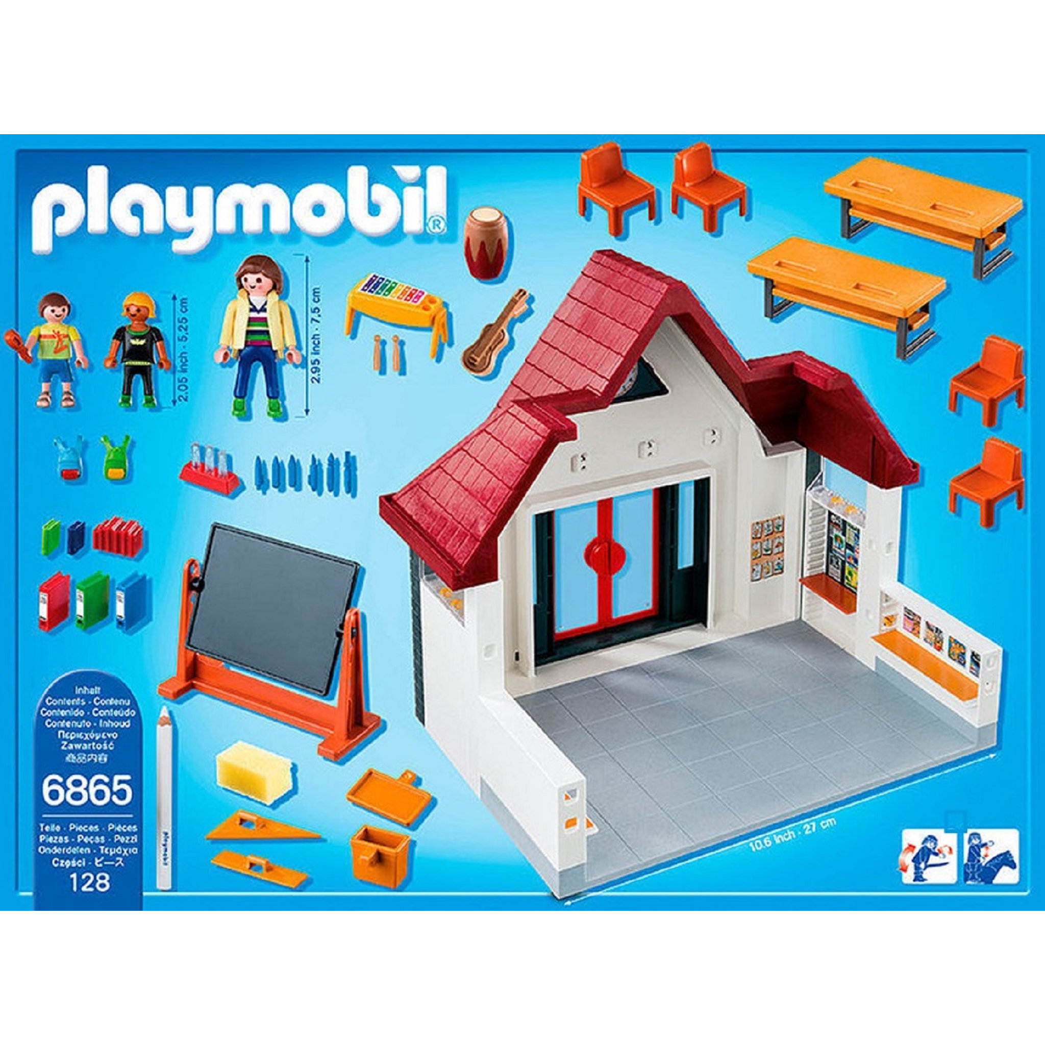 Playmobil Salle De Classe - Playmobil City Life 6865 Ecole avec salle de classe Playmobil Playmobil Salle De Classe - Playmobil City Life 6865 Ecole avec salle de classe Playmobil