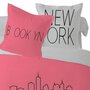 Voir la diapositive 2 : Dourev Housse de couette 240x220 Brooklyn + 2 taies coton 52 fils