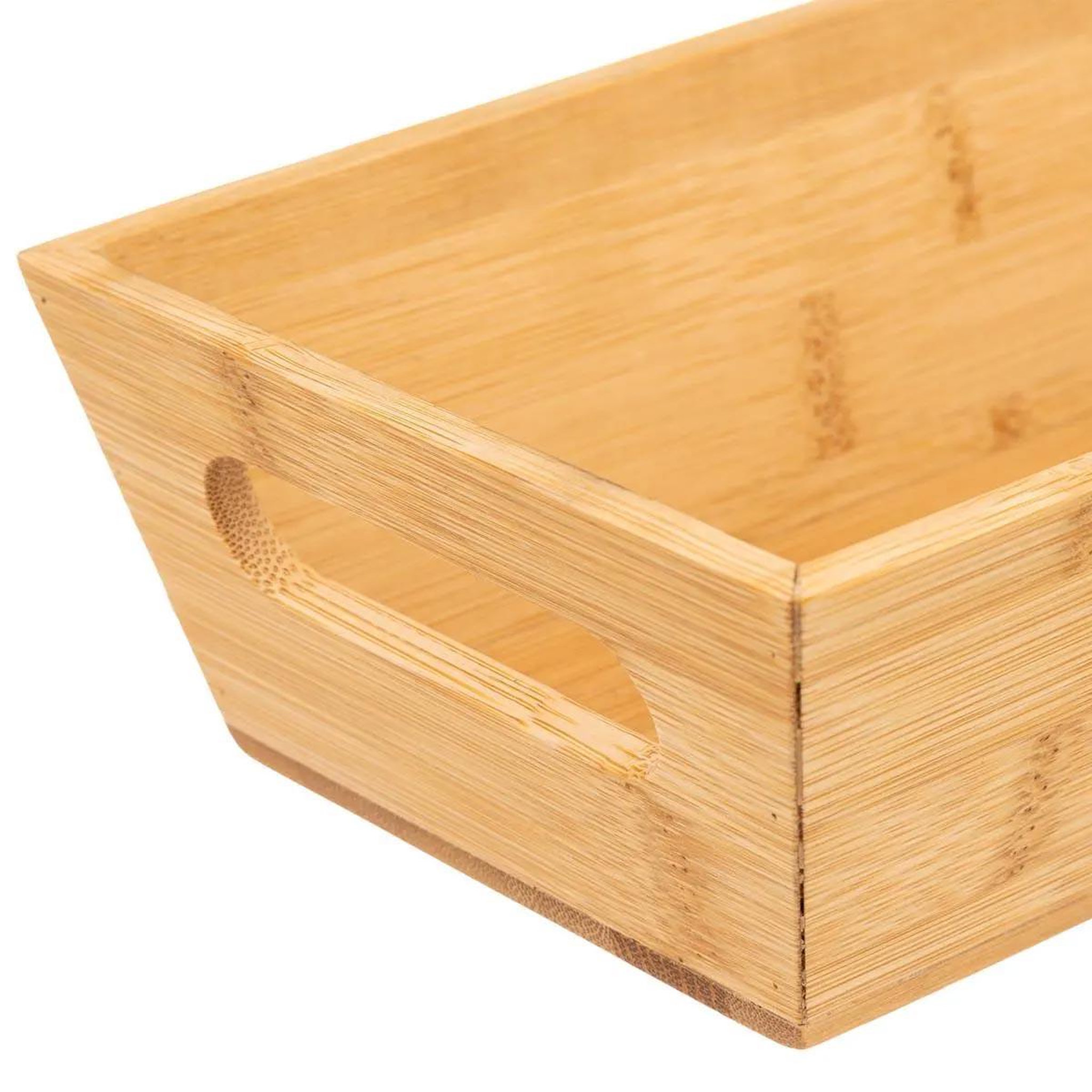 Voir la diapositive 2 : FIVE Panière à pain  bambou  33cm naturel