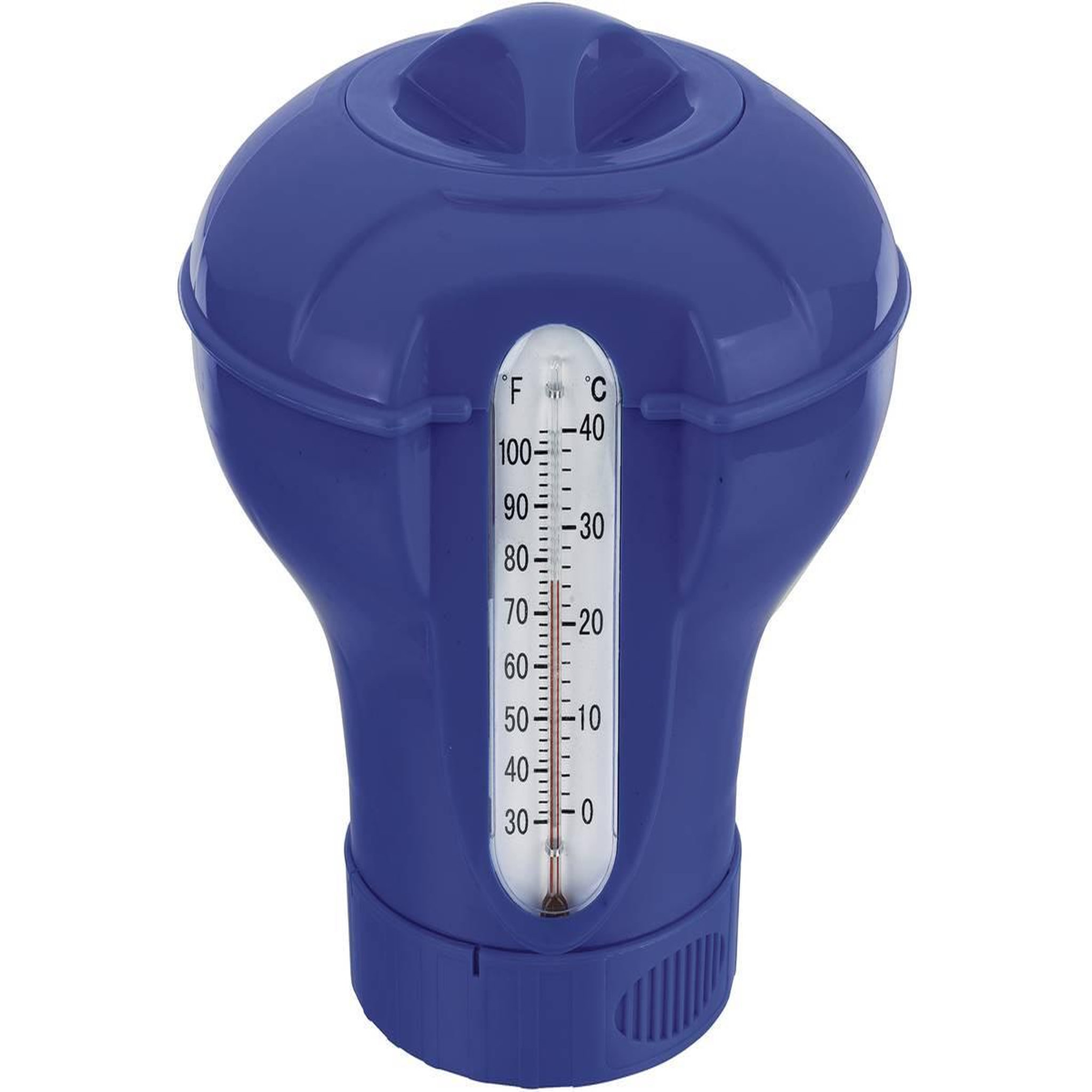 Voir la diapositive 1 : Habitat et Jardin Diffuseur de chlore flottant avec thermomètre intégré