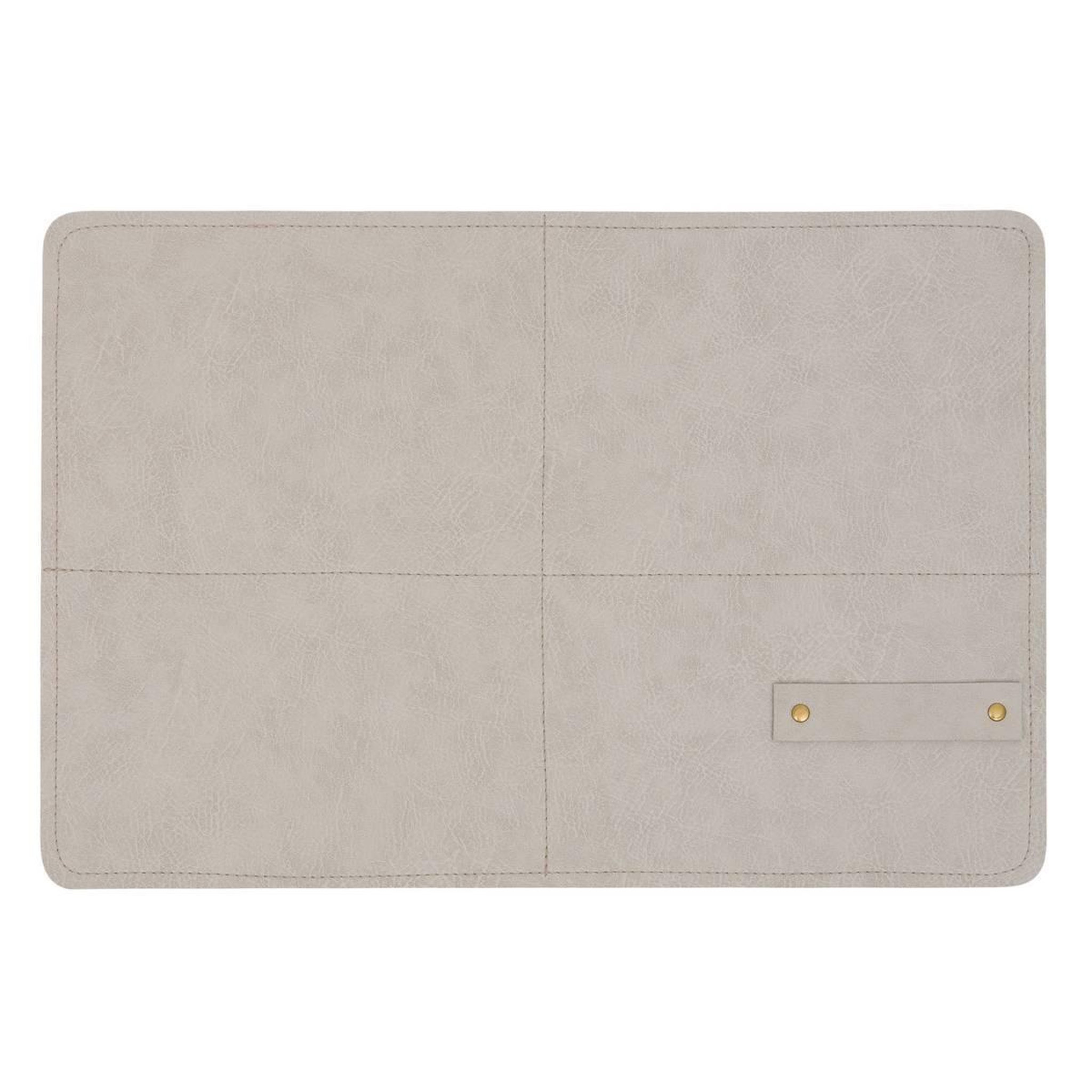 SECRET DE GOURMET Set de Table Rectangulaire  Glenn  30x45cm Beige