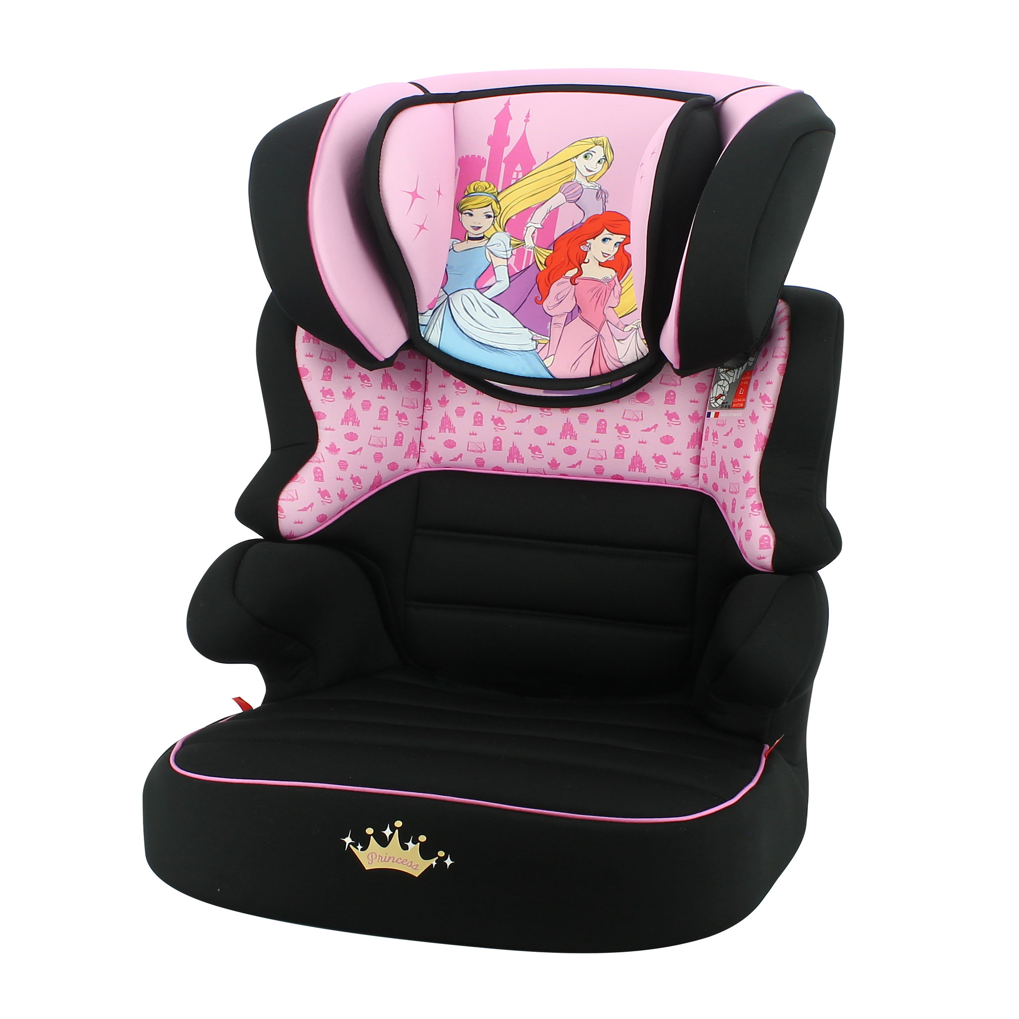 Voir la diapositive 1 : DISNEY Rehausseur auto groupe 2/3 Befix Disney Princess