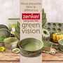Voir la diapositive 6 : ZENKER Ensemble de 2 Moules à cake vert 30 cm Zenker Green Vision