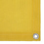 Voir la diapositive 2 : VIDAXL Ecran de balcon Jaune 75x400 cm PEHD