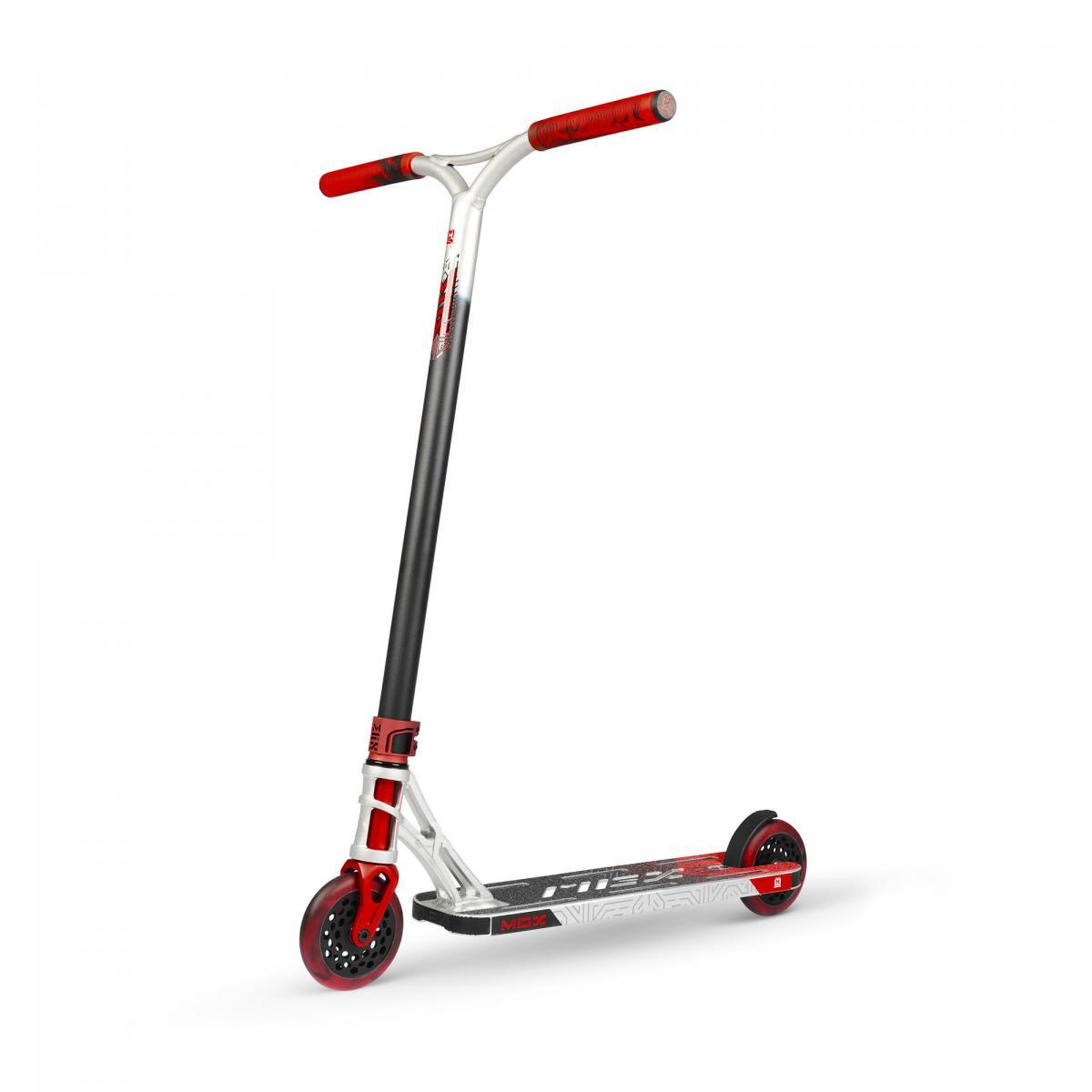 Madd Scooter Trottinette MGP mgx extreme argent rouge